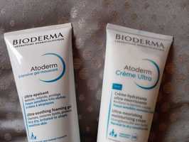 Bioderma Atoderm zestaw żel i krem