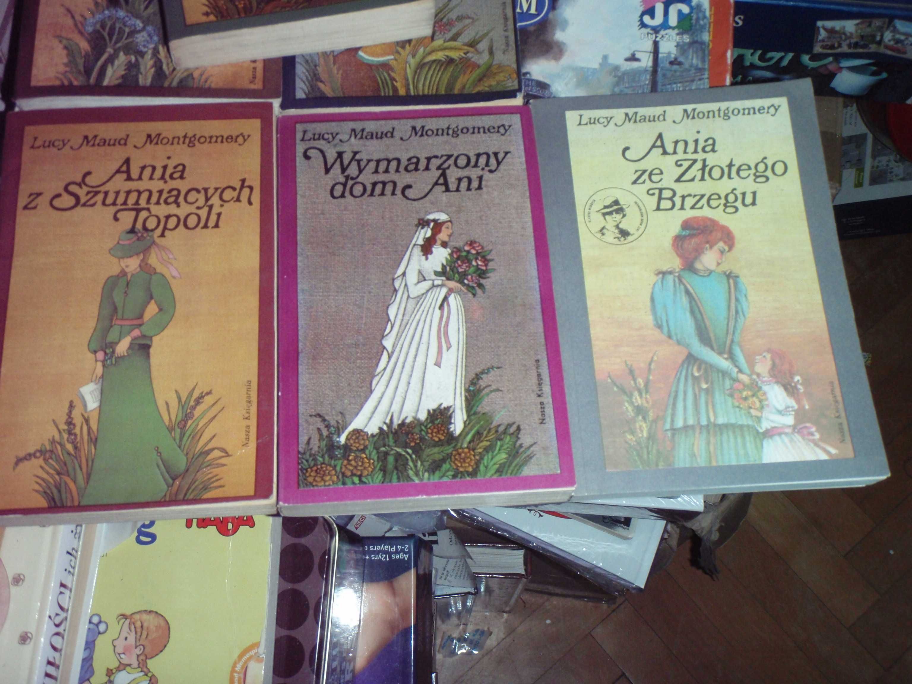 Ania z Zielonego Wzgórza - 8 części L.M. Montgomery