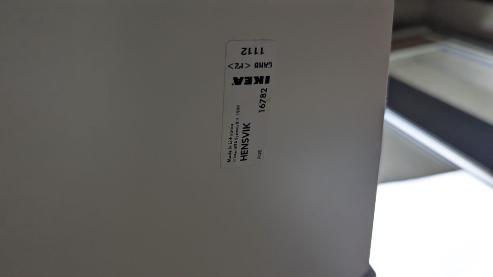 Regał Hensvik z przewijakiem