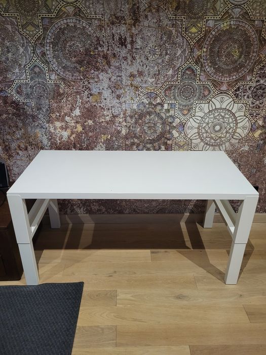 Biurko ikea Pahl regulowana wysokość DUŻE 127x67 cm