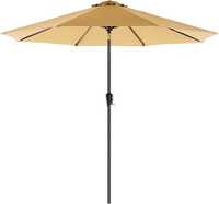 Parasol ogrodowy beżowy 2.7m