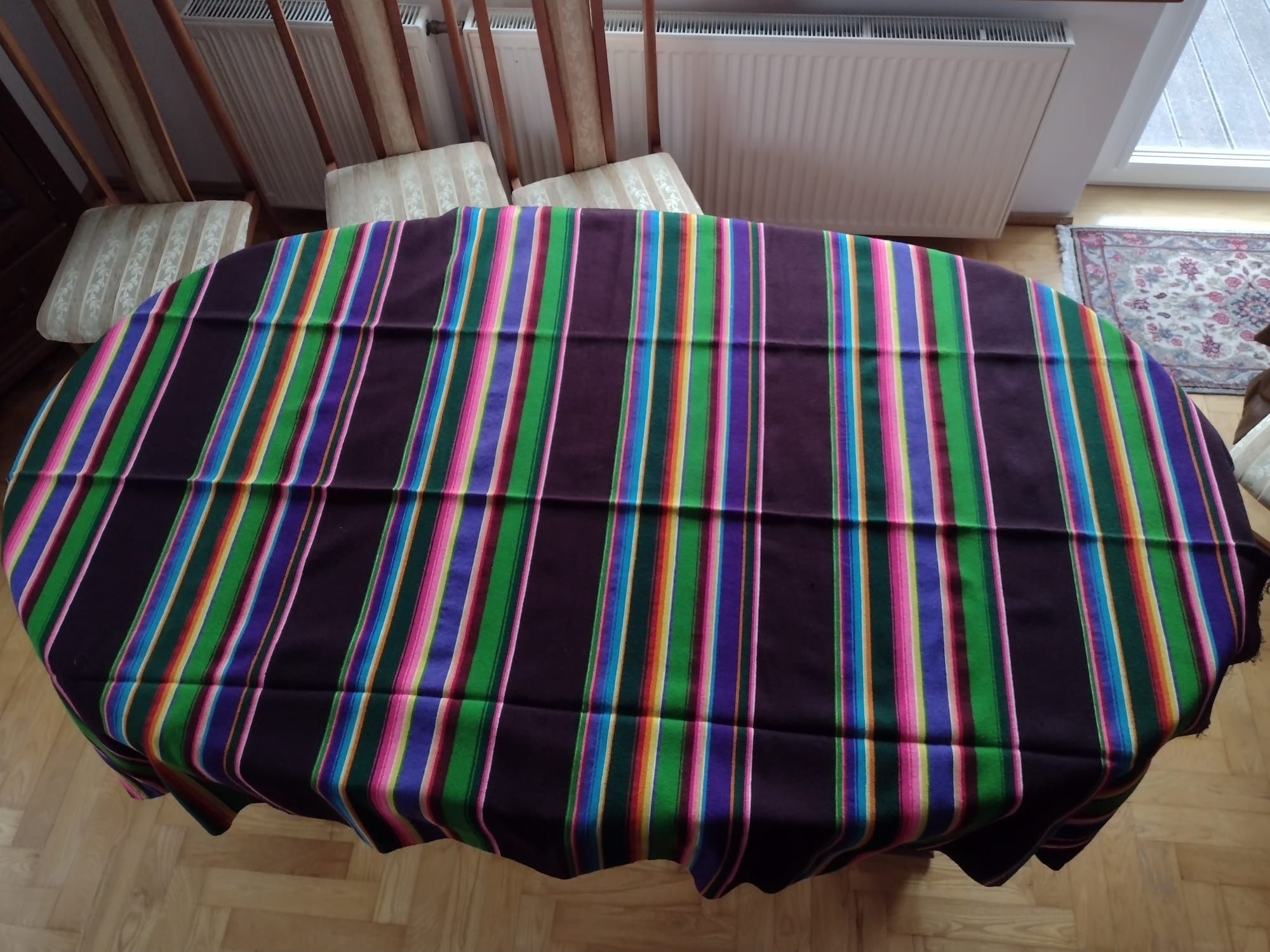 Kilim pasiak łowicki 215x130