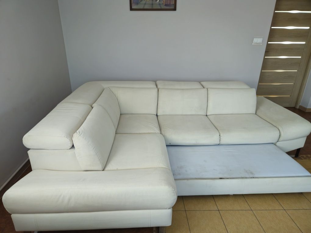 Narożnik lewostronny CARABU ECRU