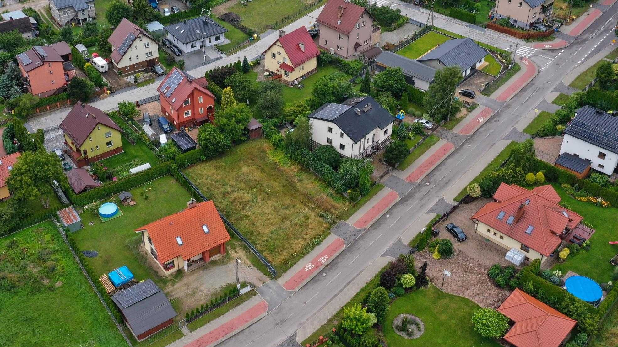 Działka budowlana 753 m² – Skórcz, ul. Piaskowa 20