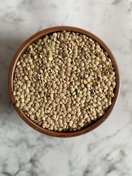 Чечевиця червона ,зелена, Гречка зелена та жарена Рис