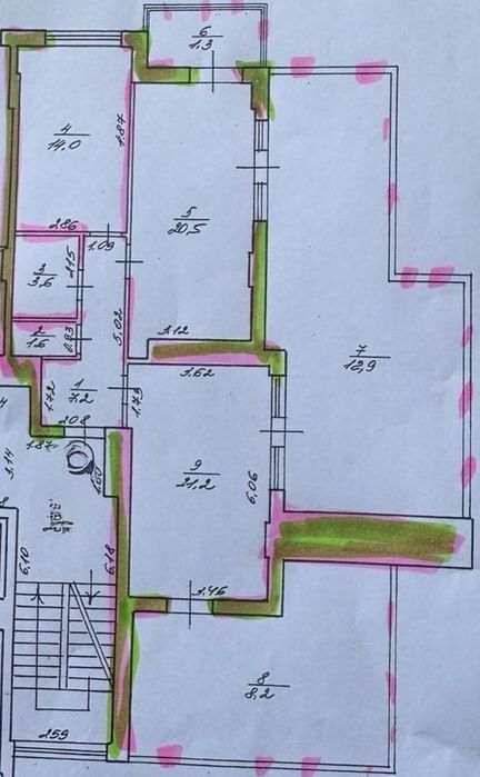 Продаж 2-кім зданої квартири по вул Очеретяній Мазепи