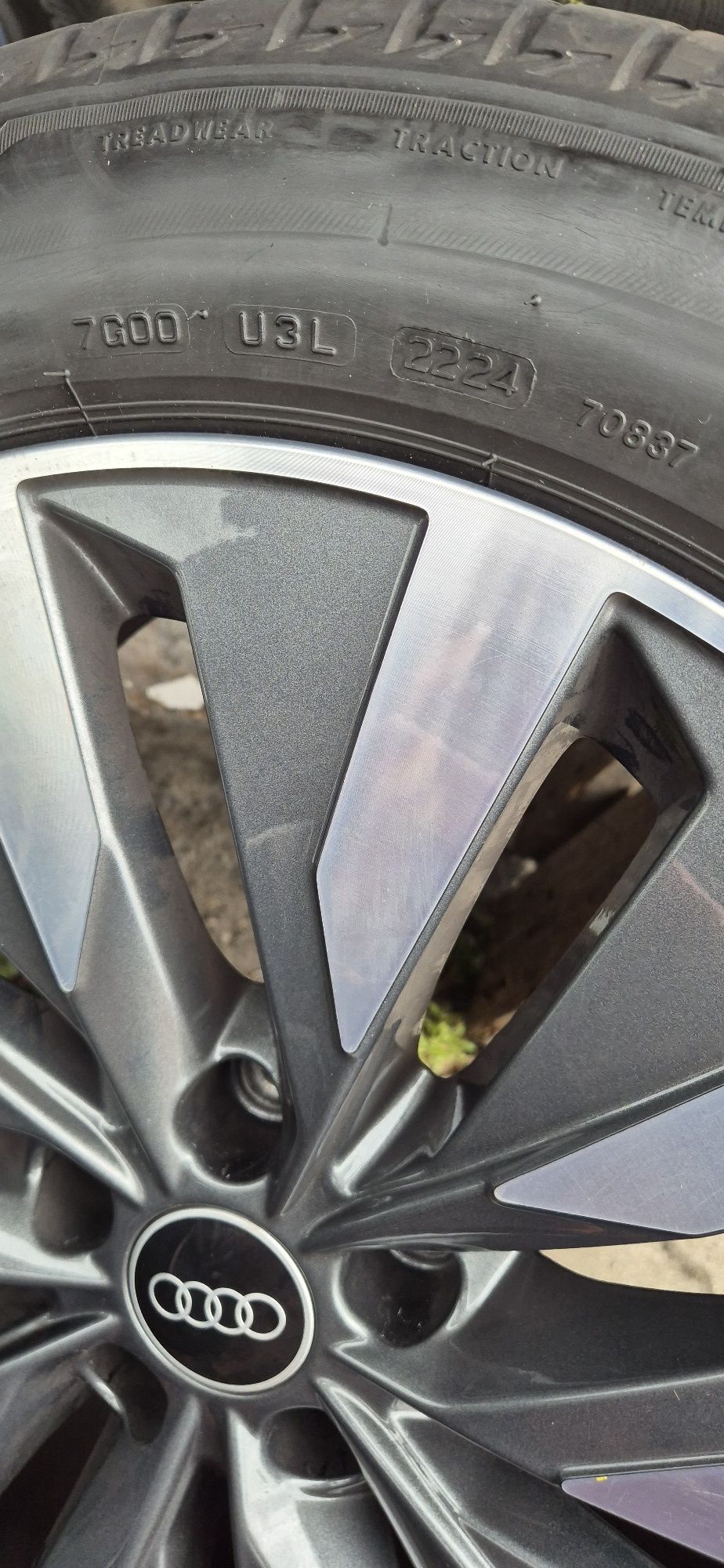 Kpl.alu i felg do Audi A6 18cali oryginalne