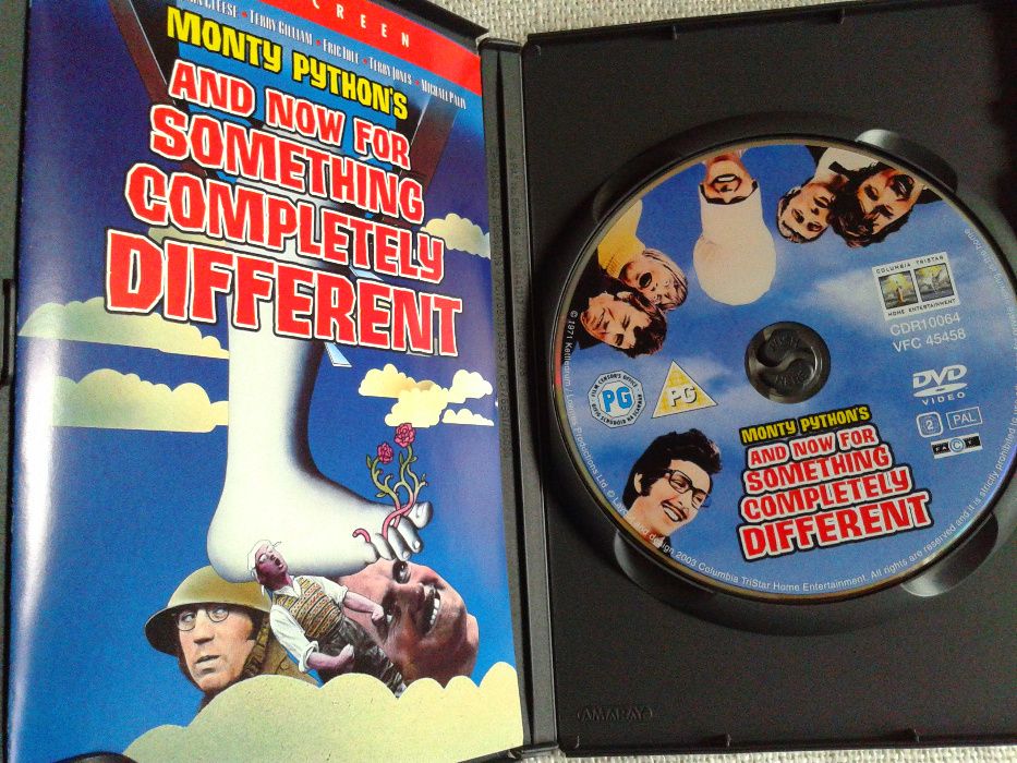 Monty Python's And Now For Something Completely Different DVD