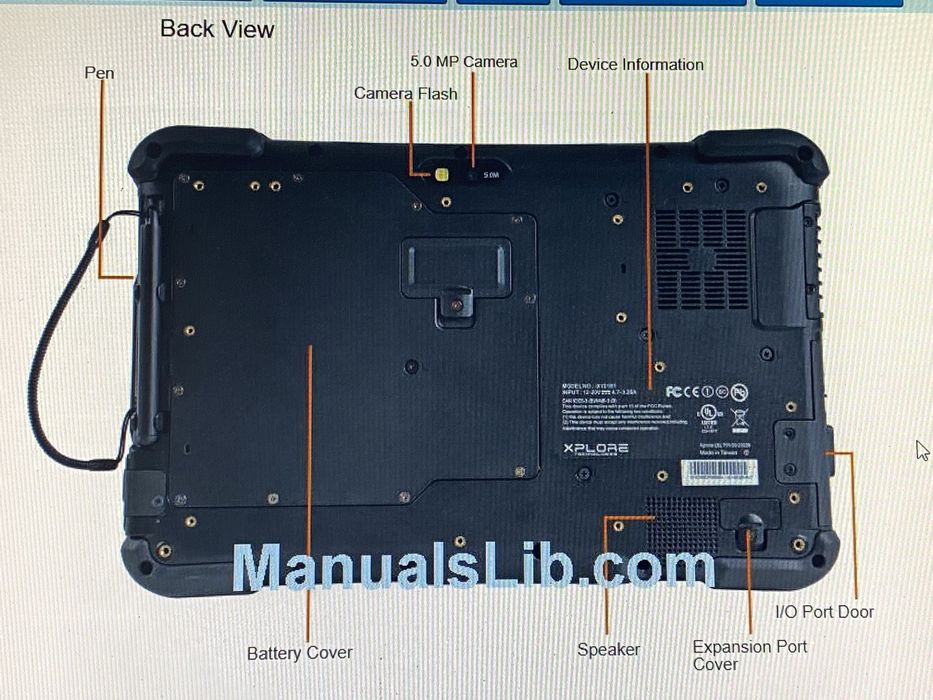 Tablet Xplore IX101B1 Rugged
