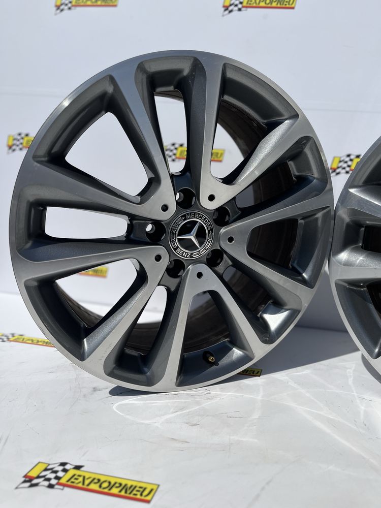 Jantes 18 Originais Mercedes E 5x112. Espaçadores, pintura de bombas.