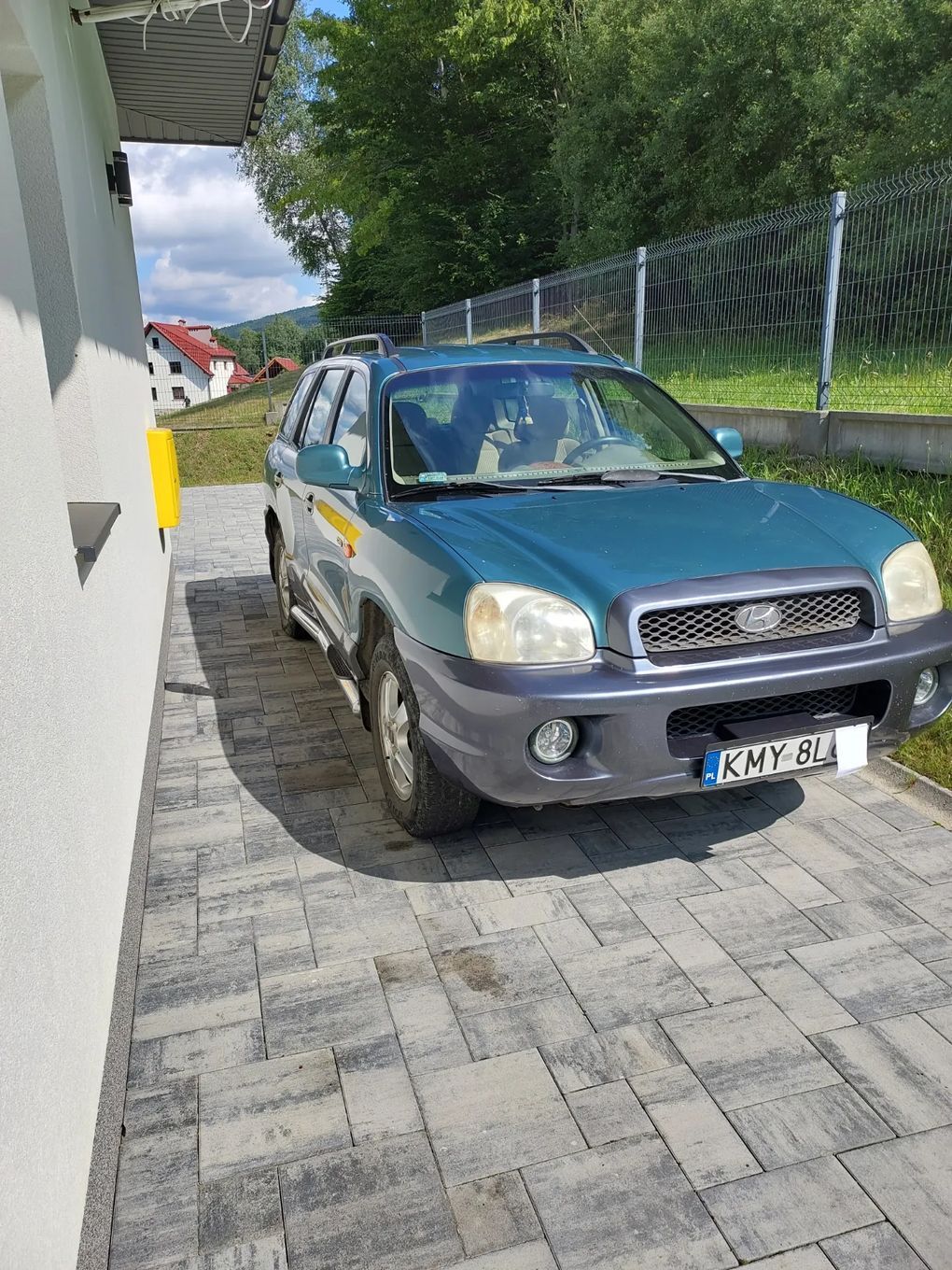 Hyundai Santa Fe Stan pojazdu jak na ten wiek bardzo dobry