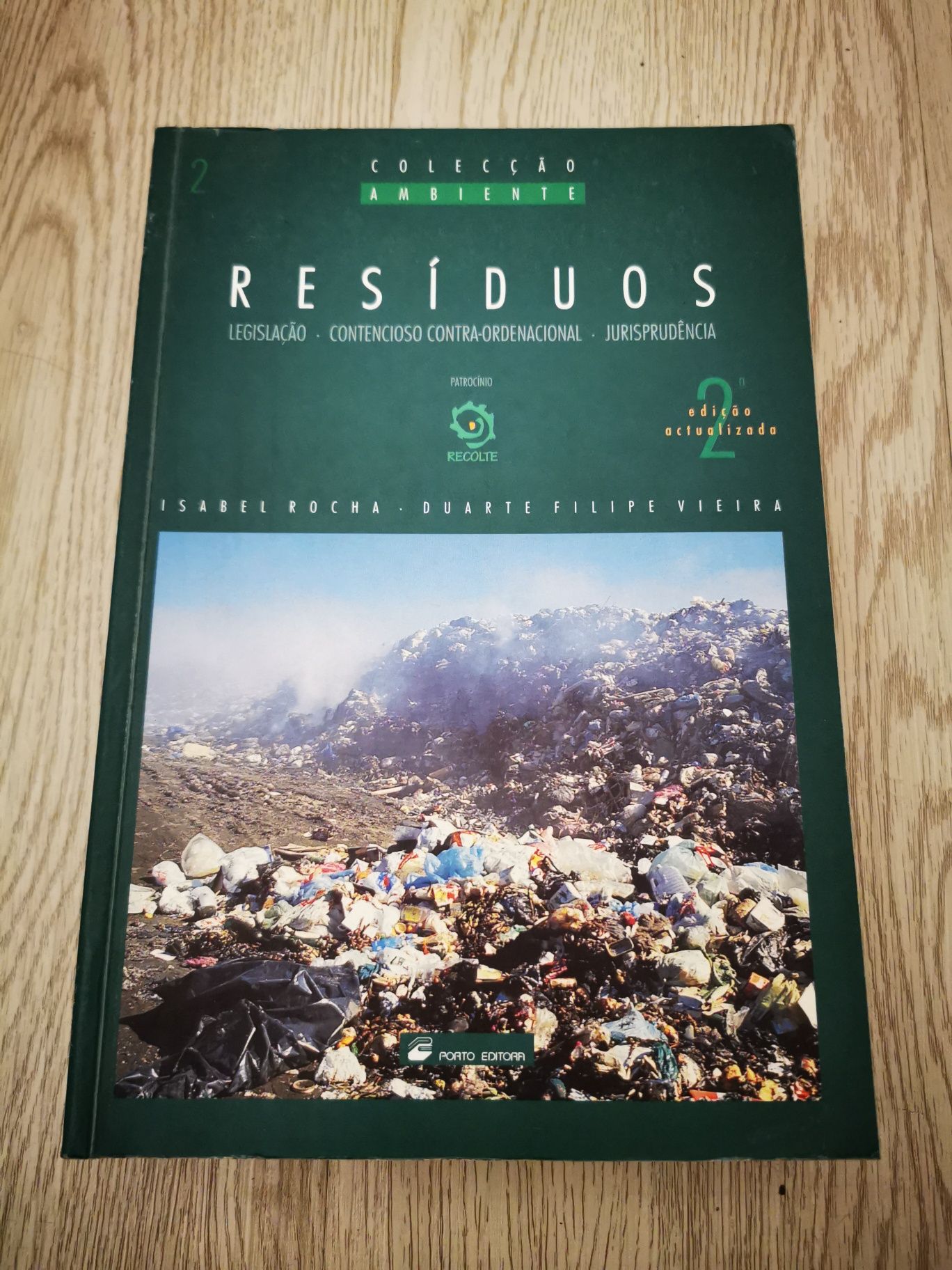 Livro Resíduos da Colecção Ambiente