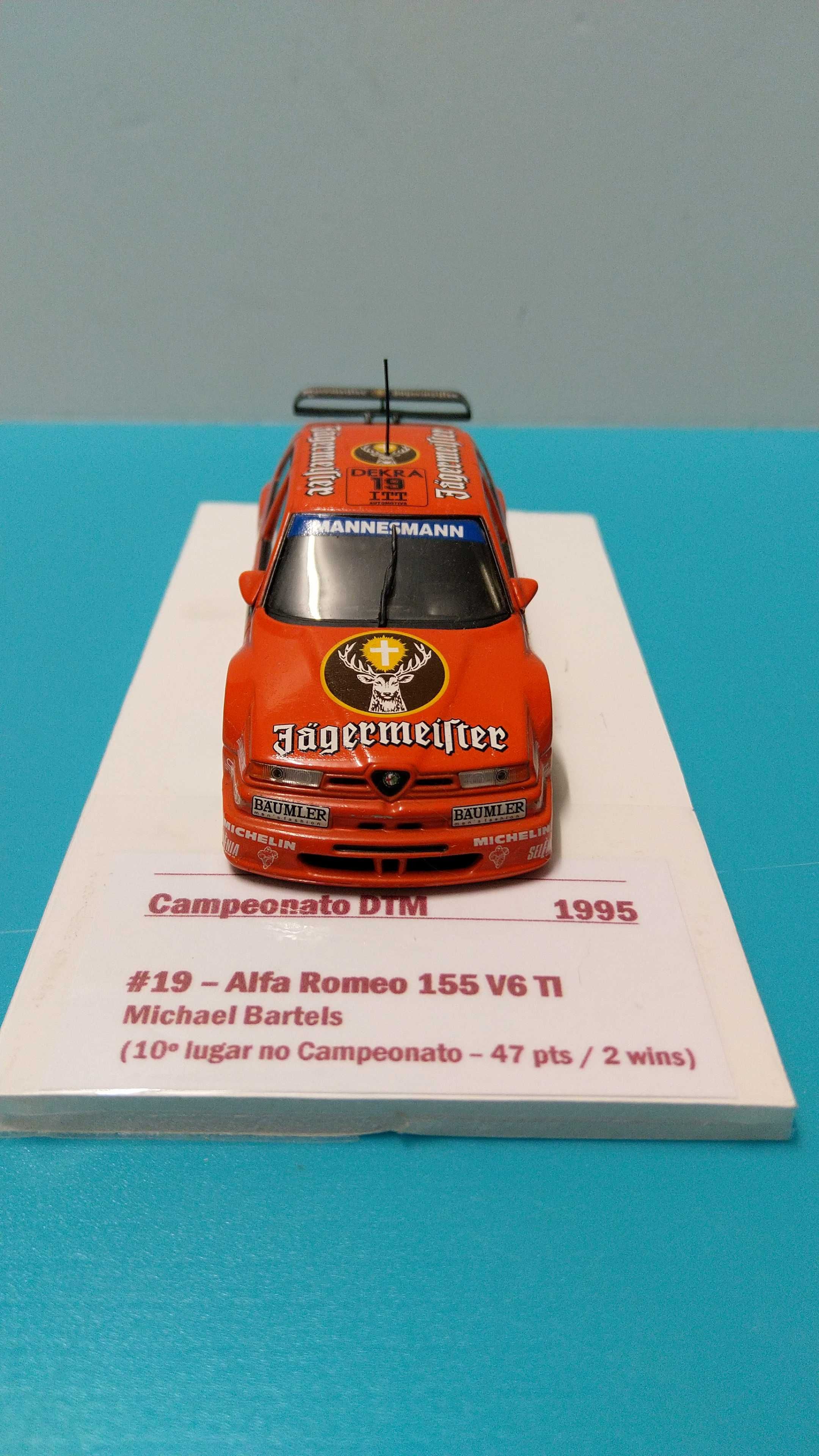 Alfa Romeo 155 V6 TI #19 - Campeonato DTM 1995 - Minichamps esc 1/43