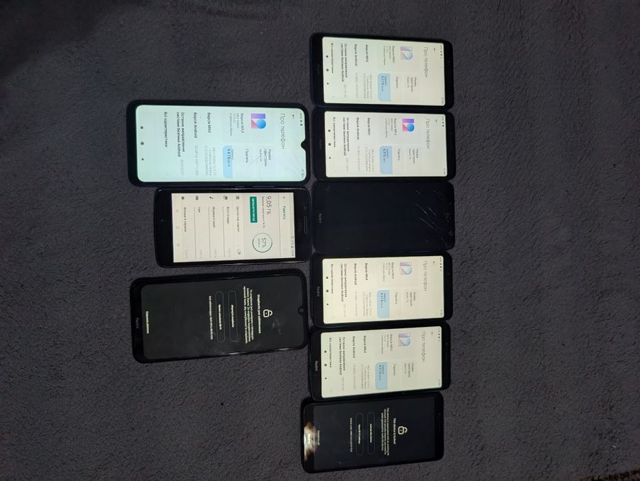 Лот Xiaomi 8шт. + Motorola. Лот Ксіомі