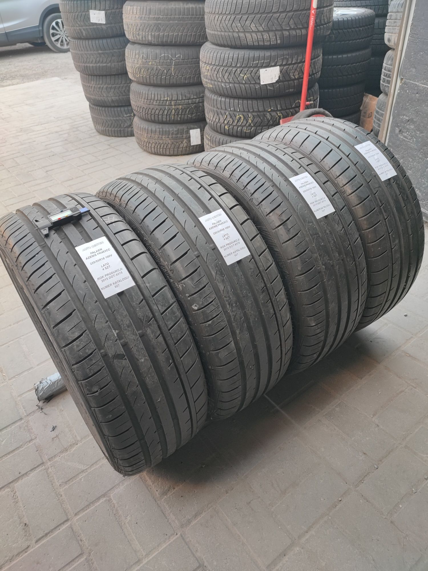 Opony letnie 235/55R18 100V Falken Azenis FK453CC | Komplet