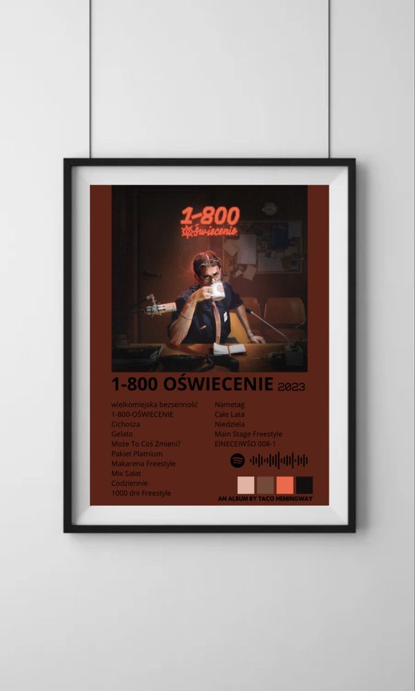 Plakat Taco Hemingway