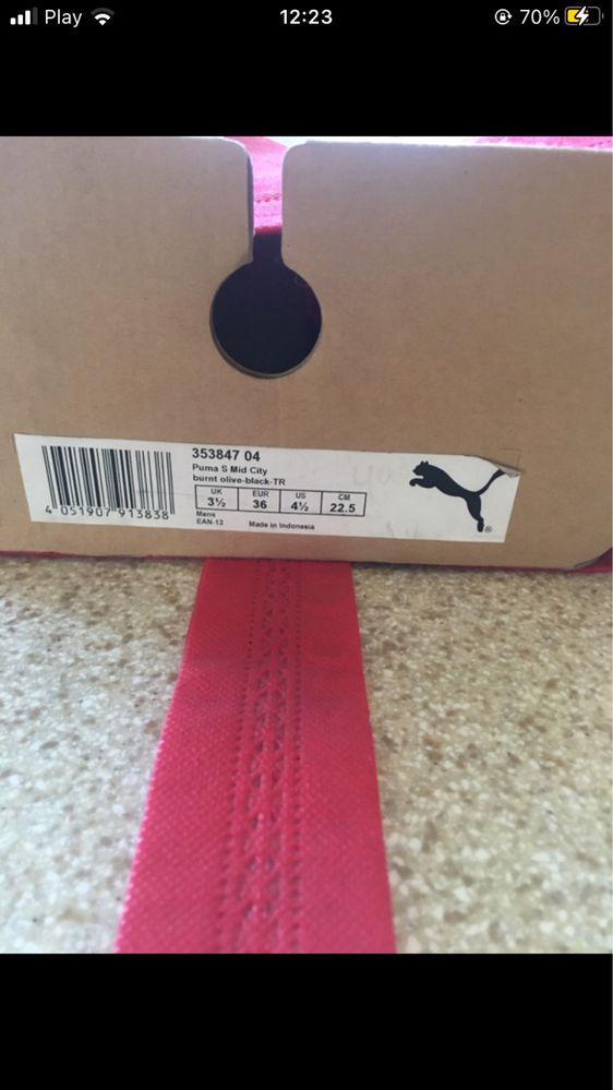 Buty PUMA - wysokie ponad kostkę