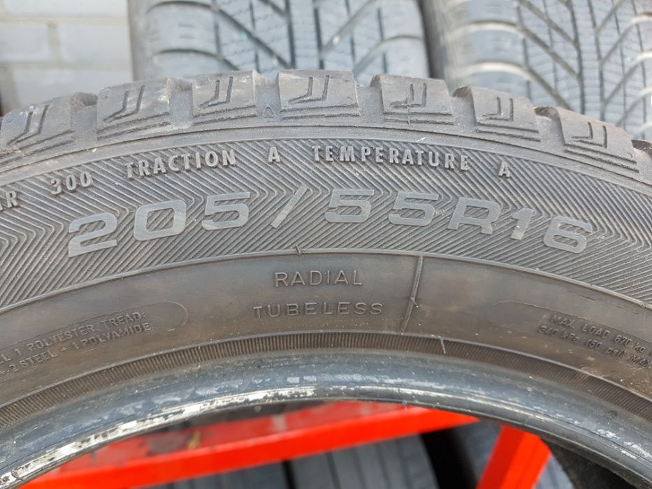 4 opony wielosezonowe 205/55/R16 94 V Goodyear 7mm