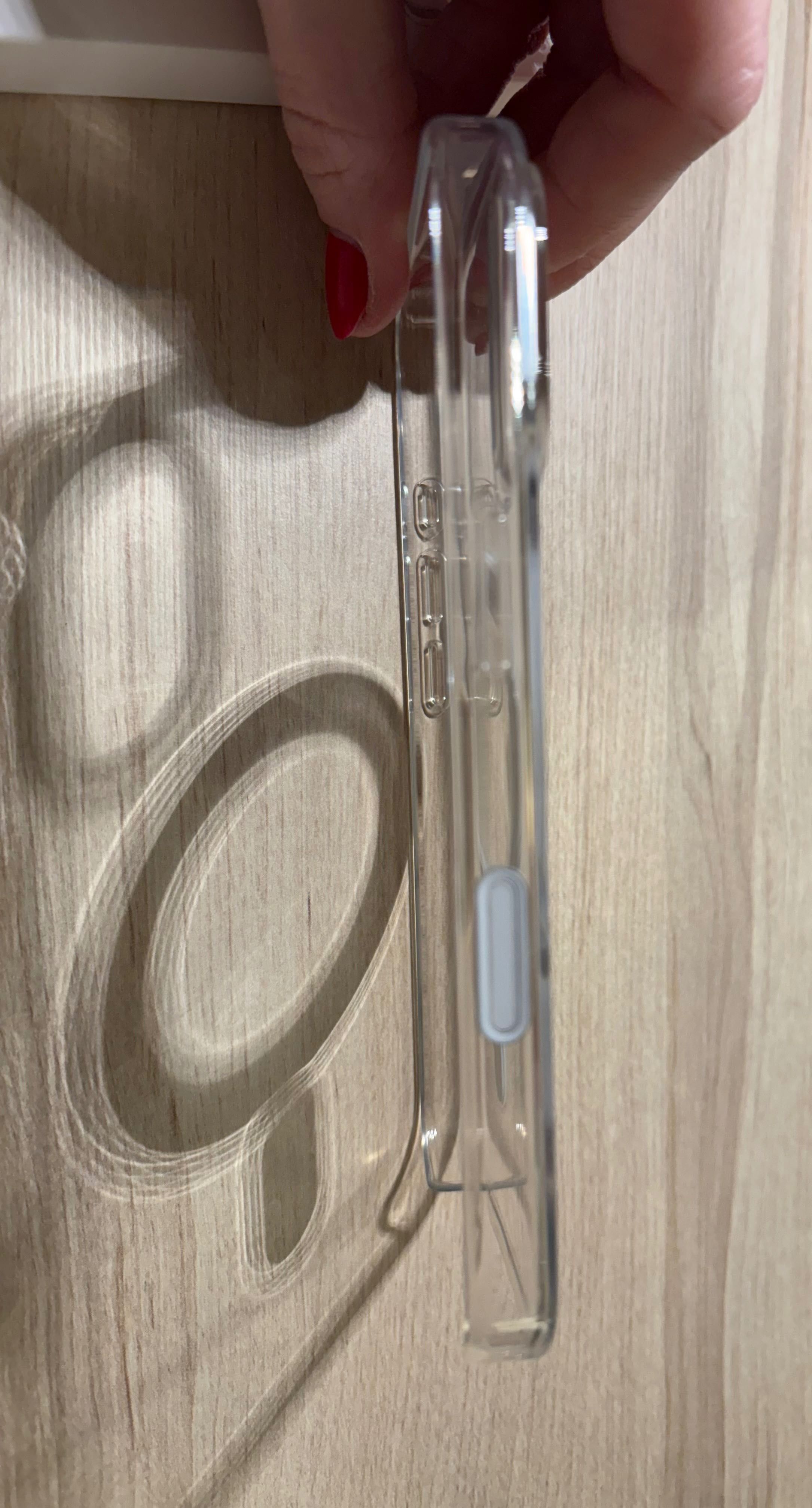 Etui clear do IPhone 16