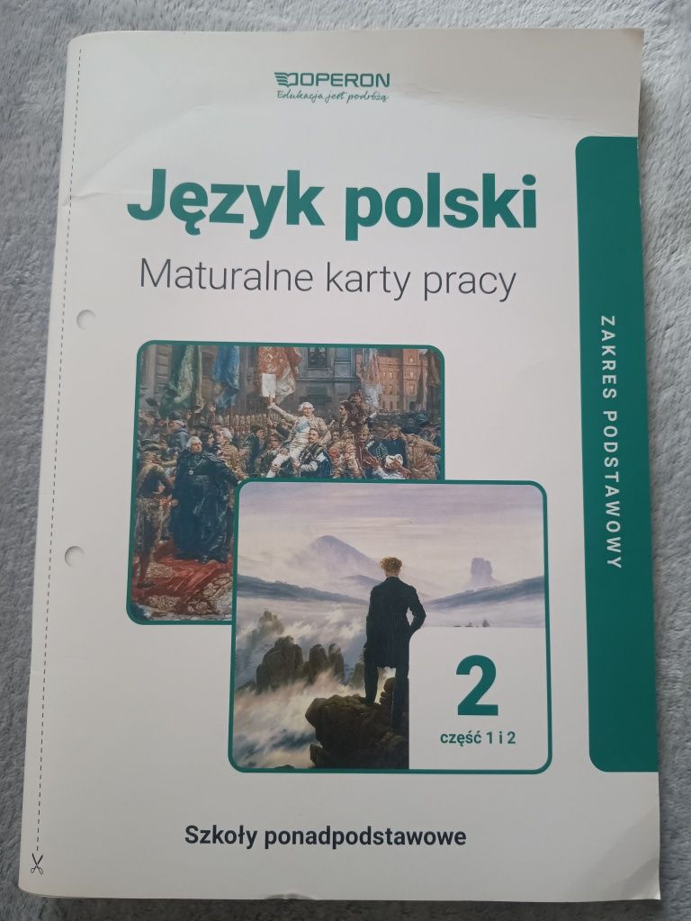 Język polski - maturalne karty pracy