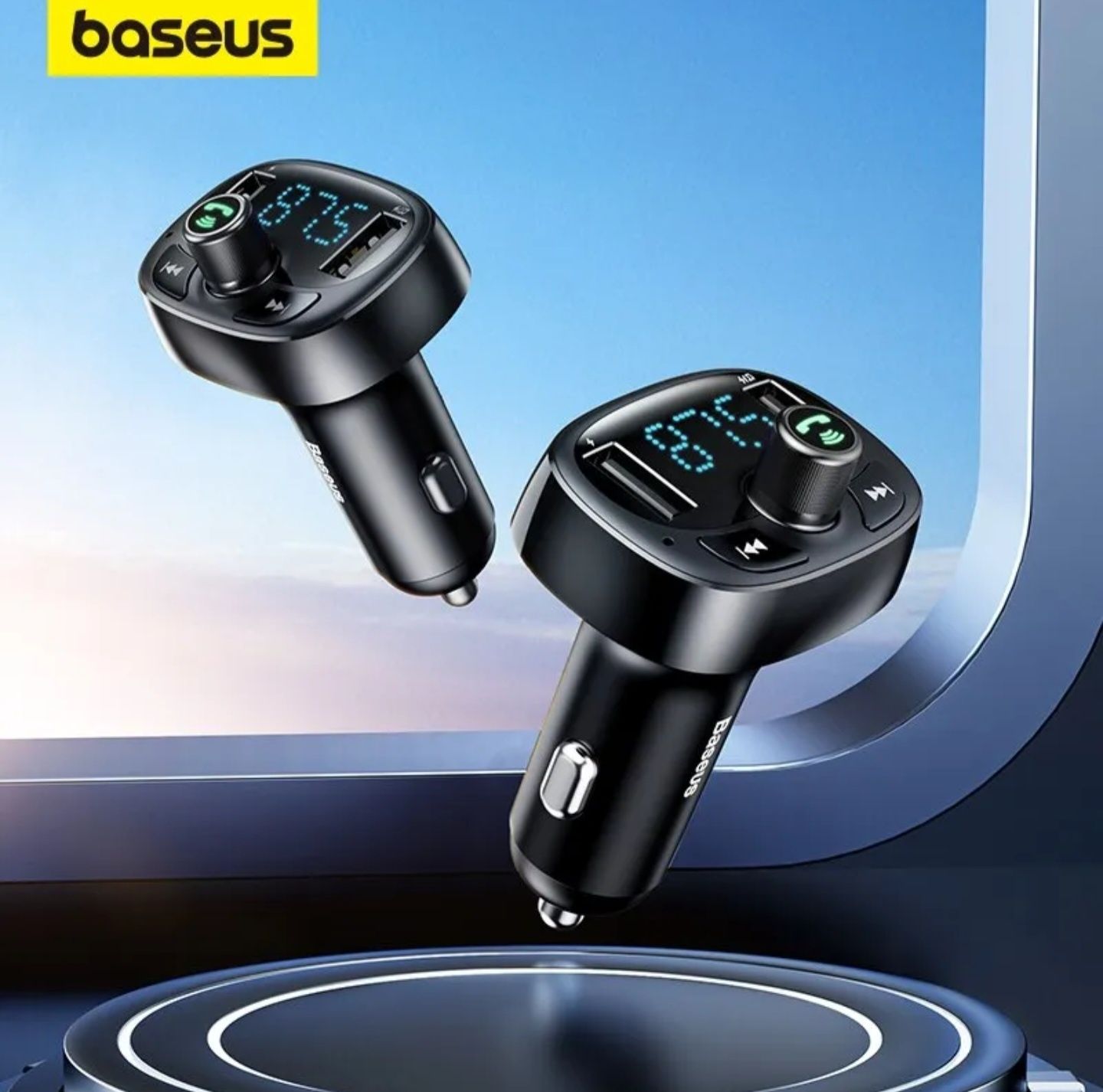 BASEUS T Shaped S-09 Car Bluetooth MP3 Player