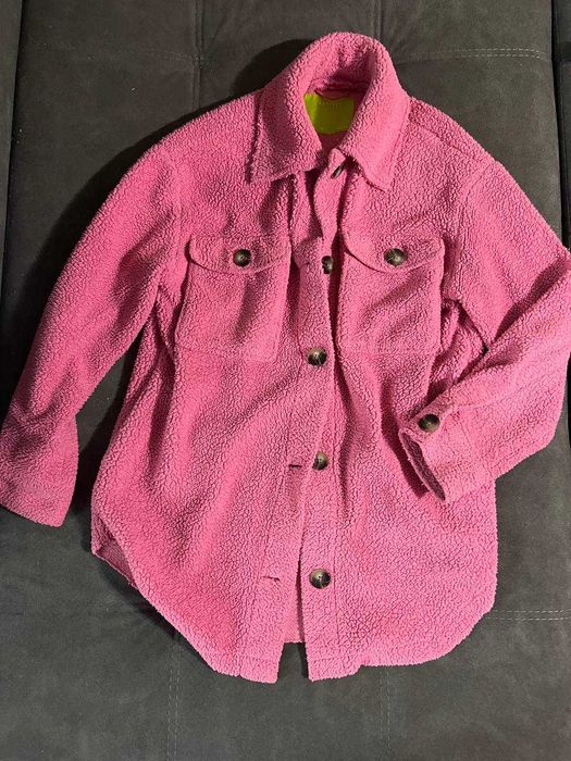 Сорочка тепла тедді рожева