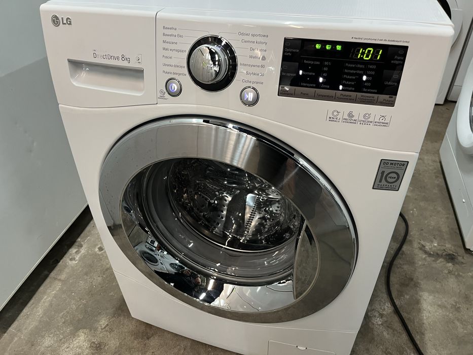 Pralka LG 8kg 1400ob A+++ |12msc |Dobry stan |Dowóz