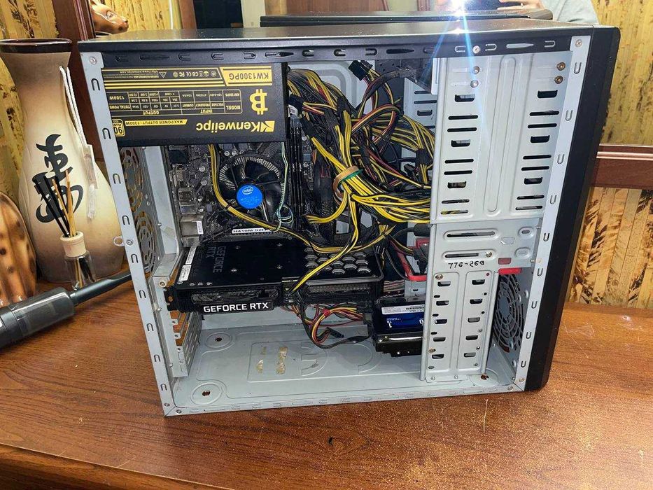 Компьютер в сборе 3060ti i510400f 32гб ssd