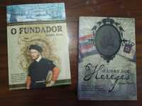 Aydano Roriz, 'O ¹Fundador' + 'Livro dos Hereges' (2 livros)