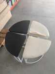 Conjunto de 4 bancos usados