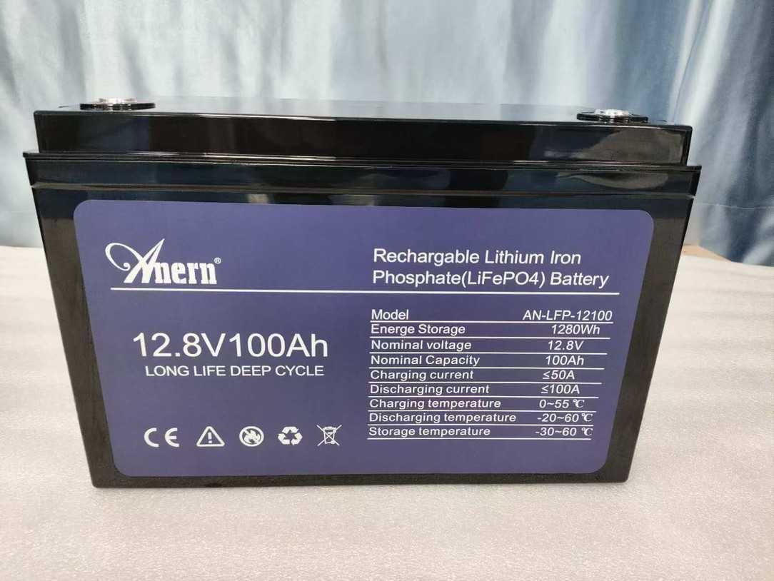 Акумулятор Anern LiFePO4 12V 100A AN-LFP12100