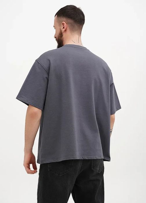 Чоловіча футболка оверсайз петля, 100%бавовна, під принт,вишивку Є ОПТ