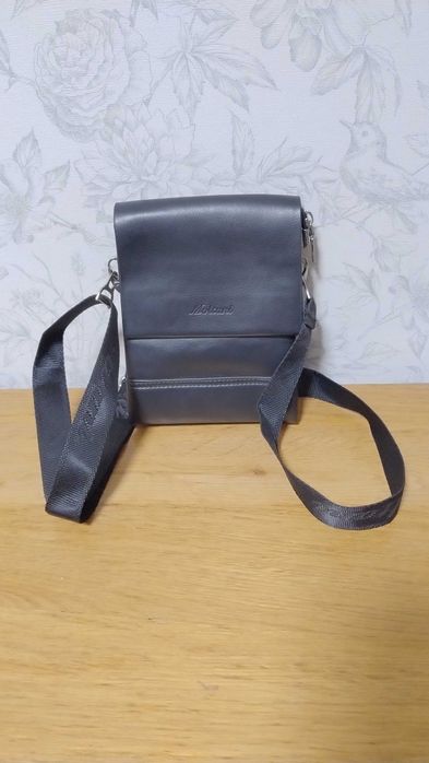 Чоловіча шкіряна сумка барсетка