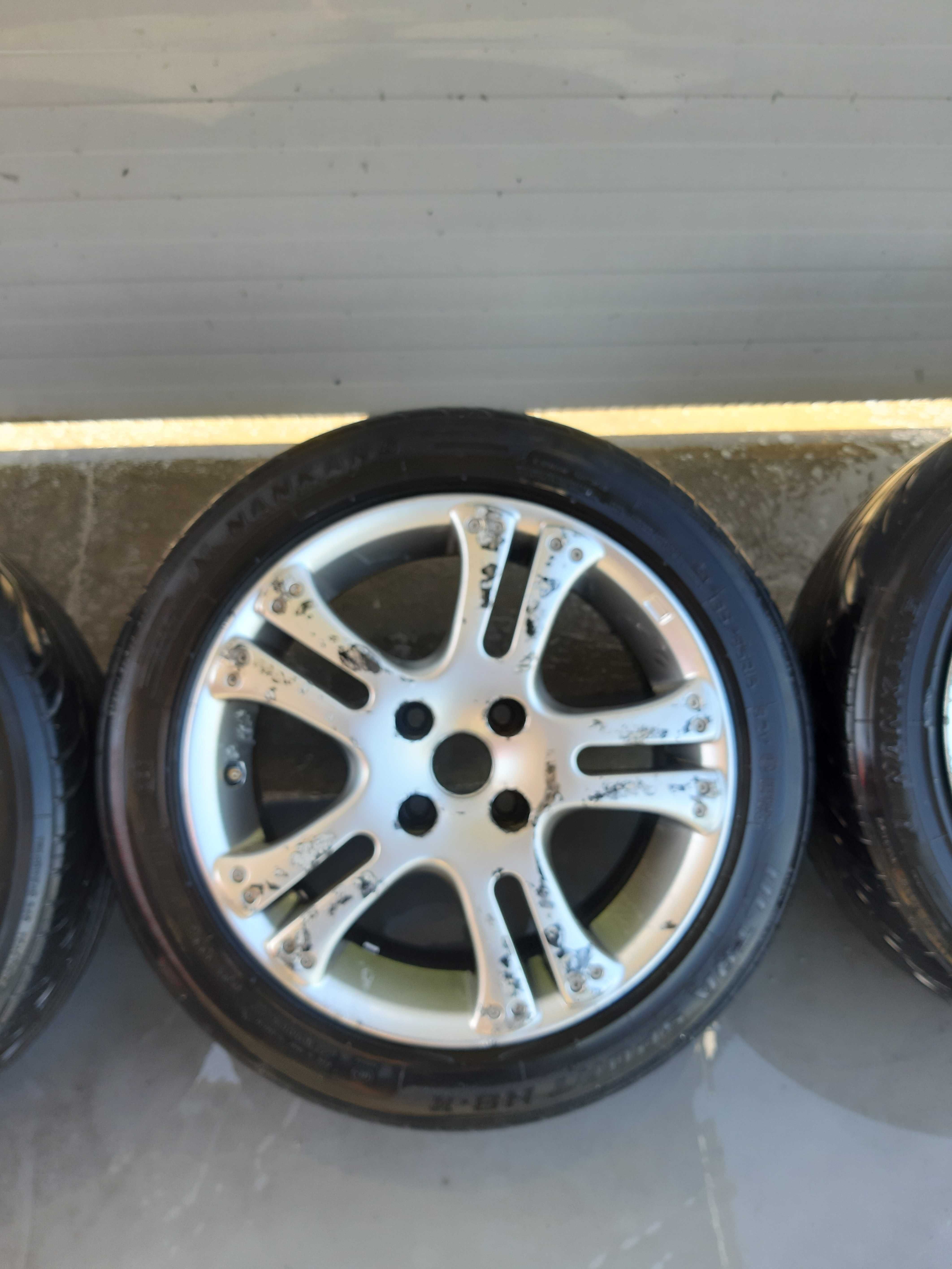 Alufelgi z oponami R15, 4x100 opel, vw renault, nissan