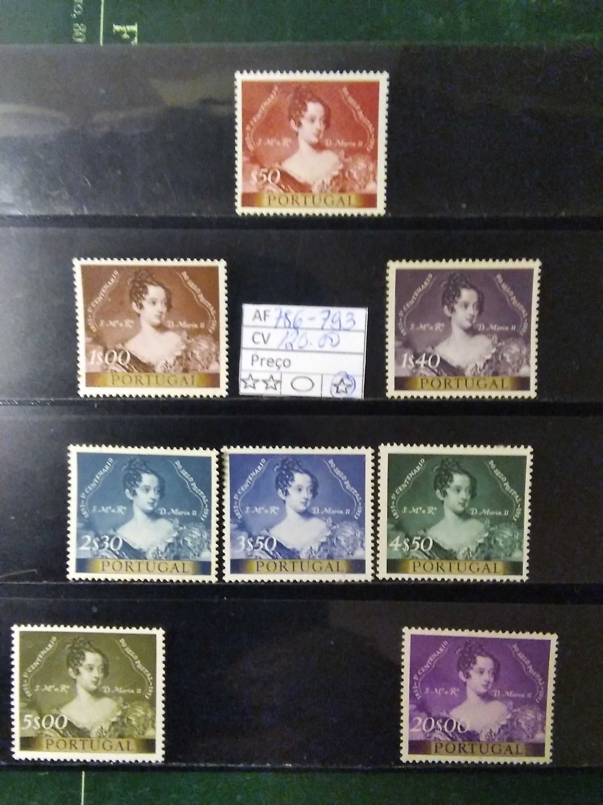 1953 1° Centenário do Selo Postal Português *MLH Sem Defeitos