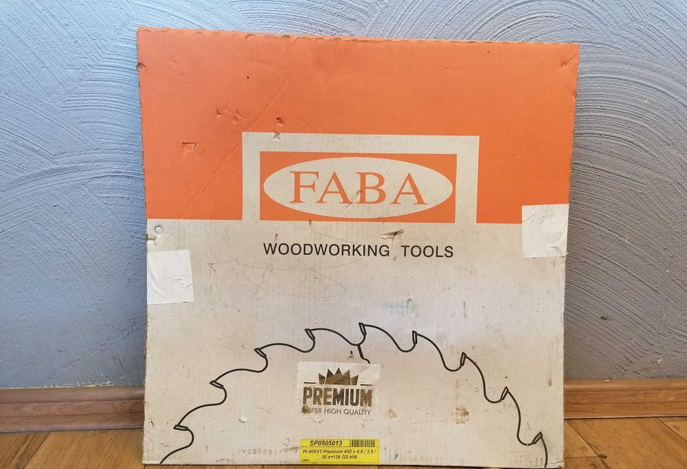 piła tarcza FABA Pl-505VT Premium 450x4,8/3,5/30 z = GS HW nowa