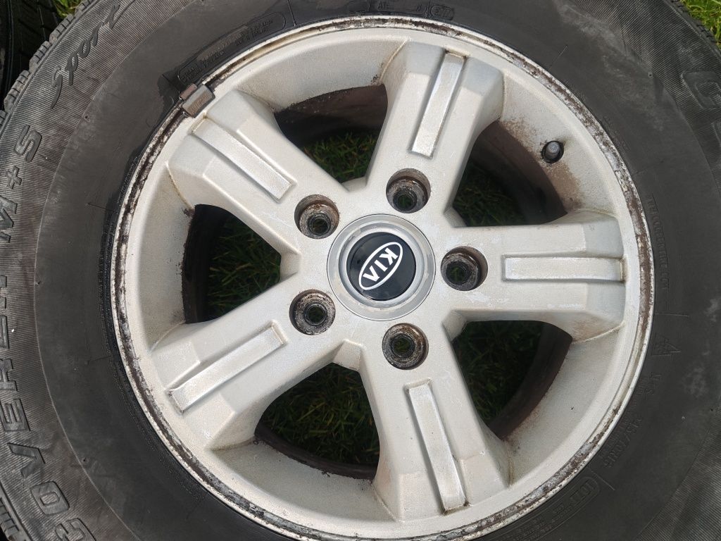 Alufelgi 16'' Kia Sorento Opony zimowe Yokohama