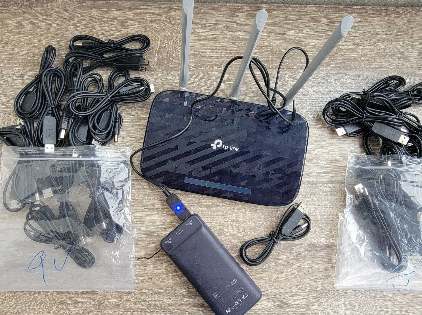 Кабель для живлення роутера 9 і 12v, USB DC, інтернет без світла