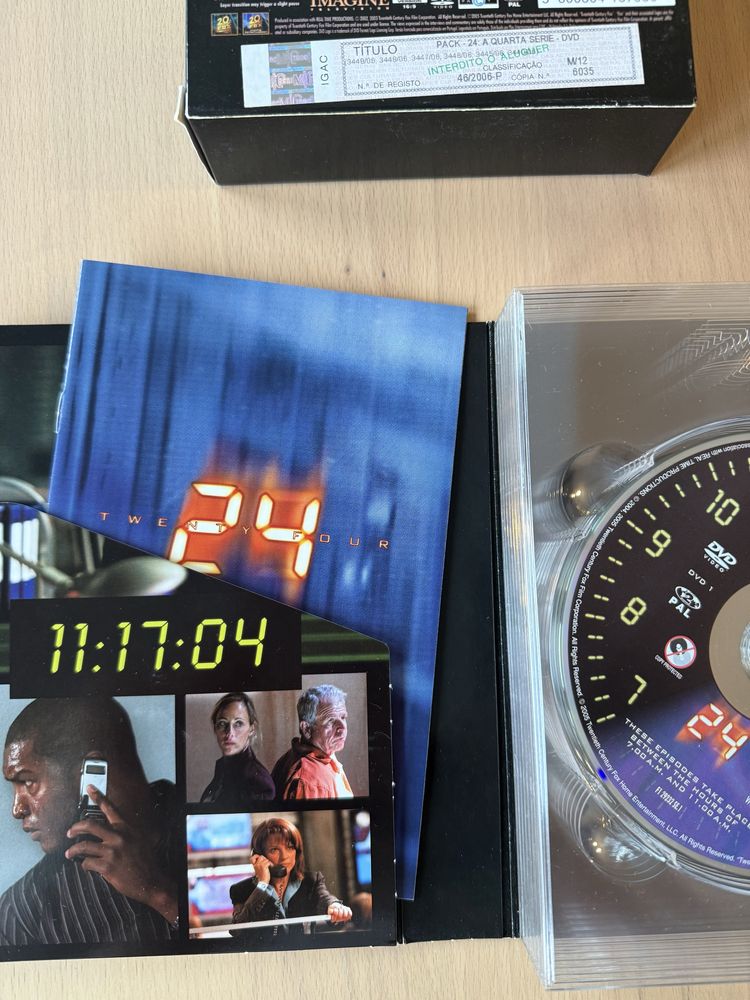 DVD Série 24 - Temporada 4
