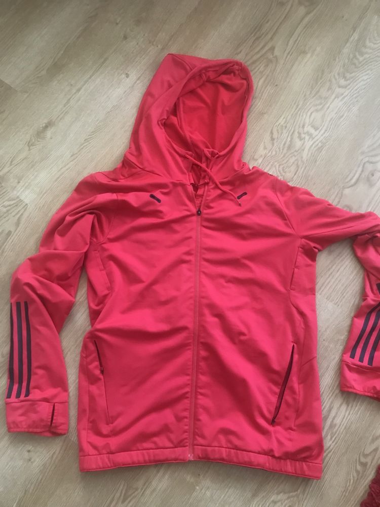 Спортивна кофта с капищрном adidas