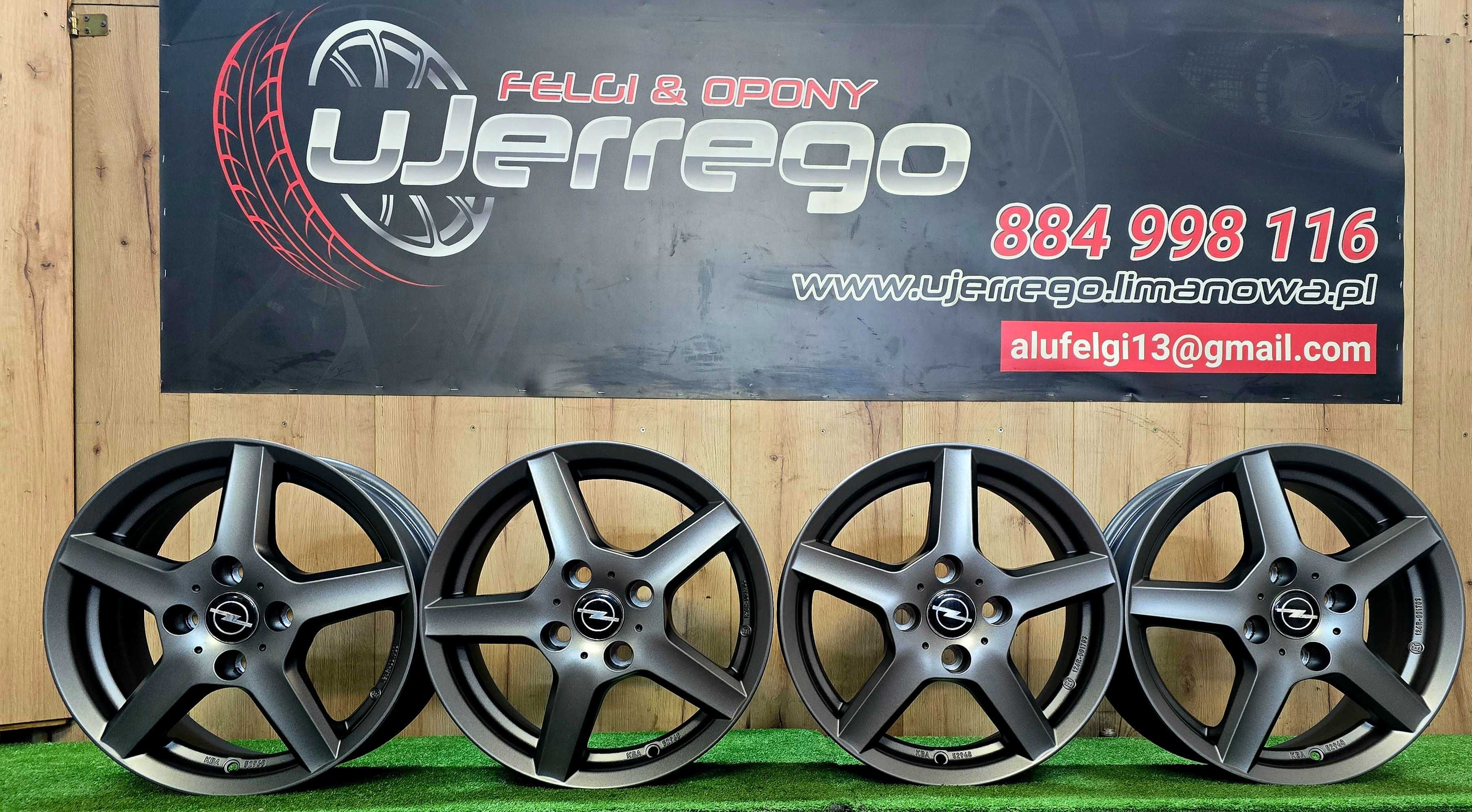 NOWE ALUFELGI OPEL - 15x4x108 - Corsa F