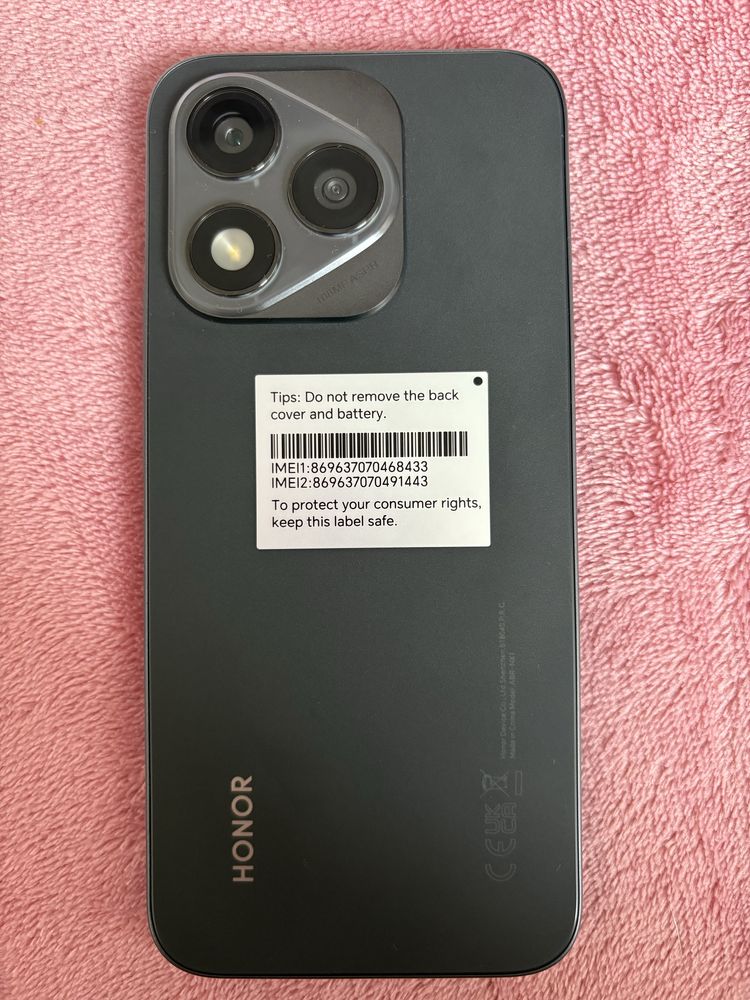 Honor 400 Lite Android telefon w kolorze czarnym