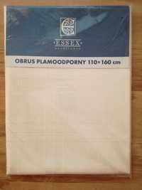 NOWY obrus plamoodporny 110x160 ecru