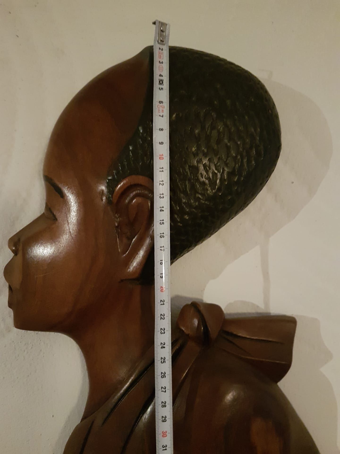 Escultura africana de parede