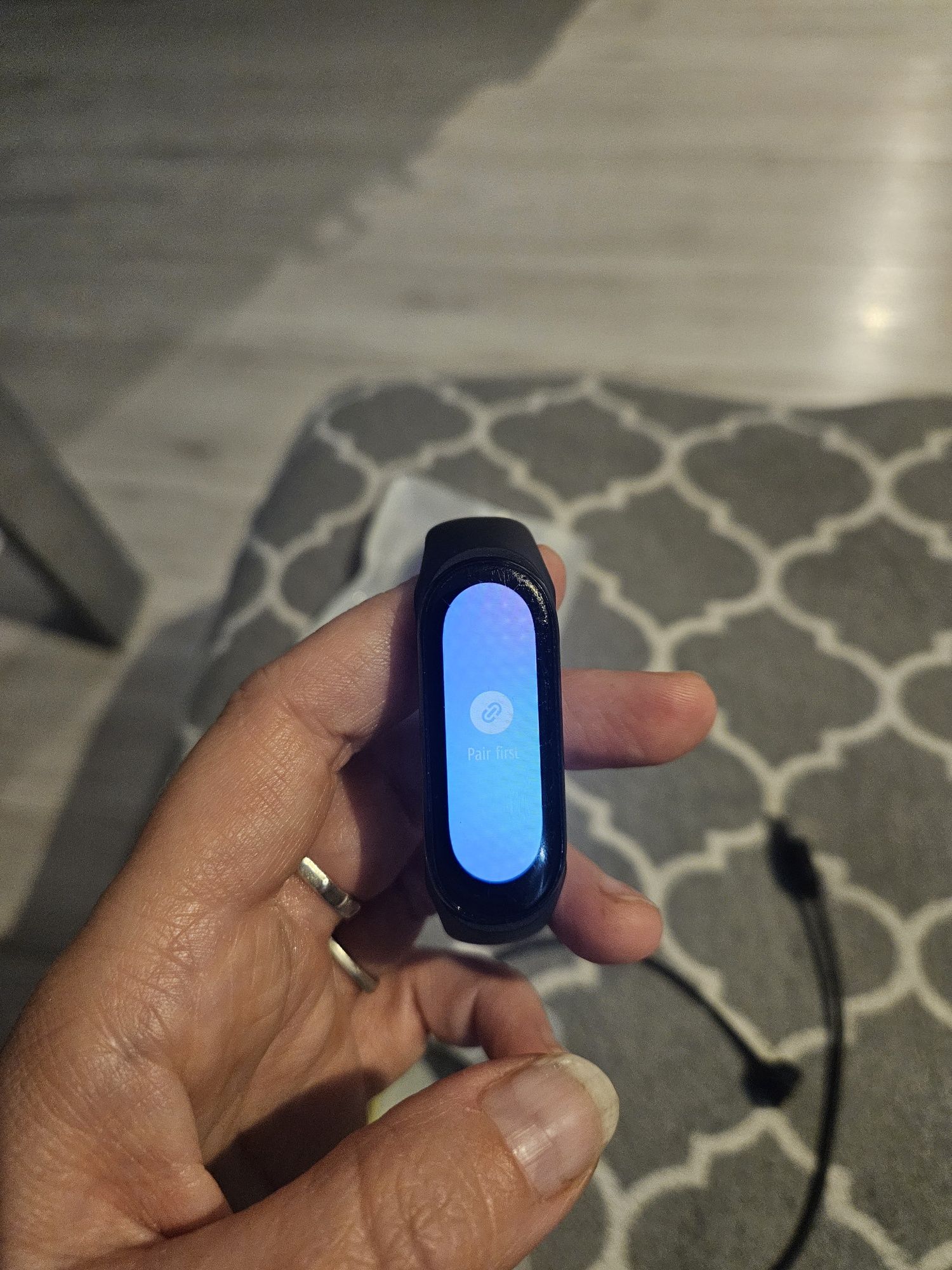 Zegarek mi band 6 z paskami + ładowarka