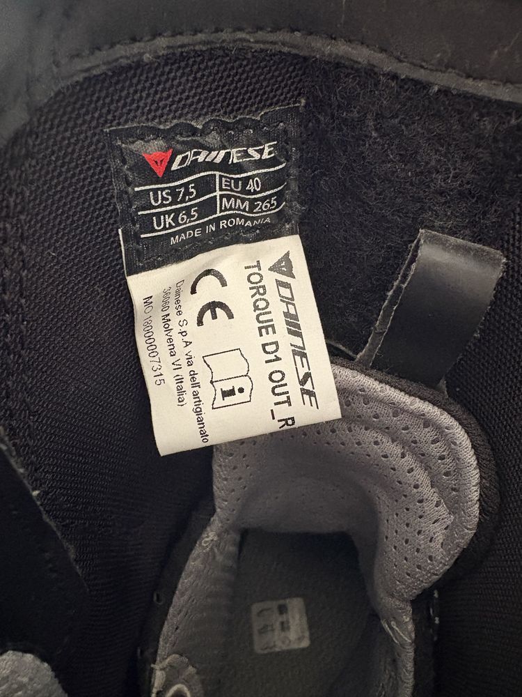 Botas Dainese Torque D1