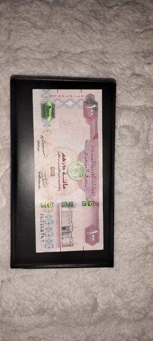 Banknot 100 dirhamów ZEA Dubaj stan UNC