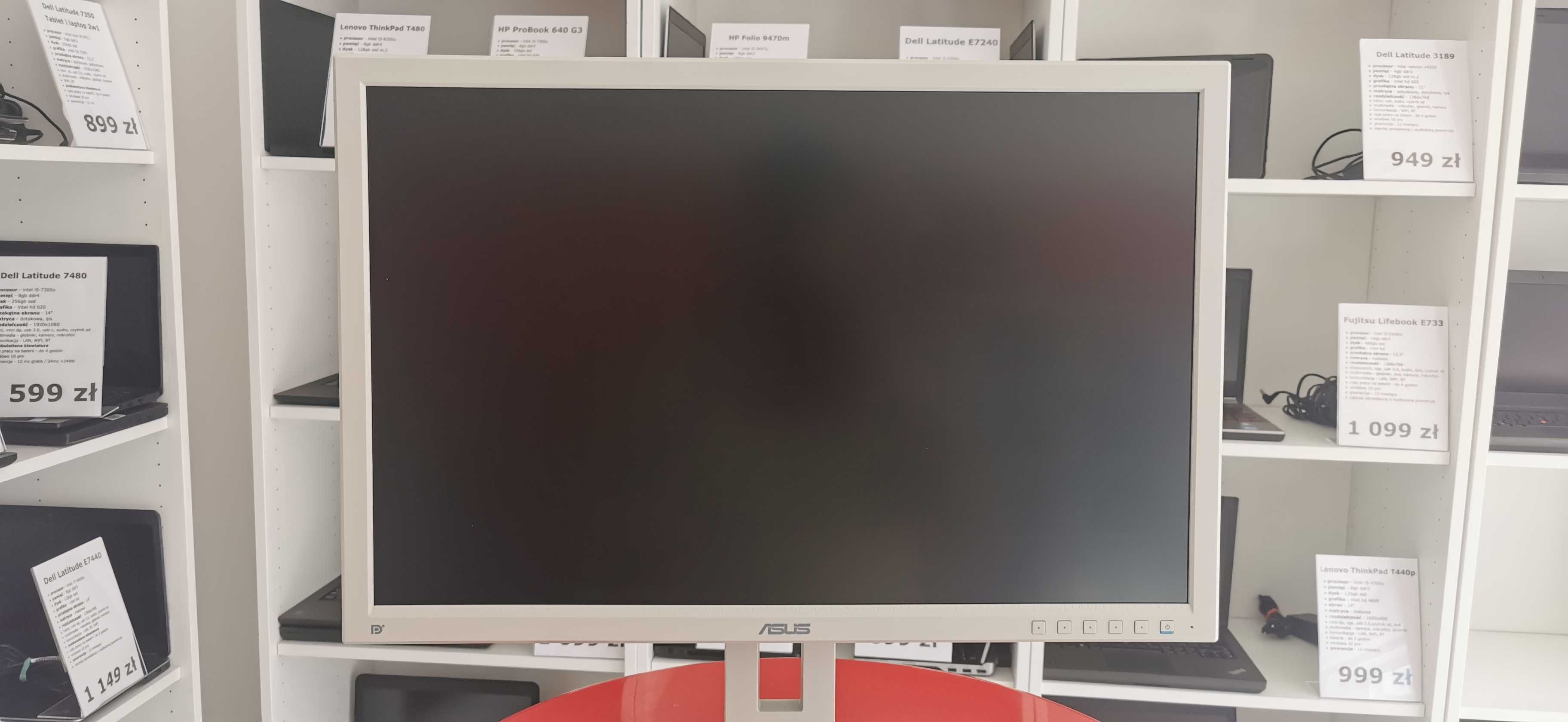 Monitor Poleasingowy Asus 24" BE24A FullHD FV23 Gwarancja 1 Rok