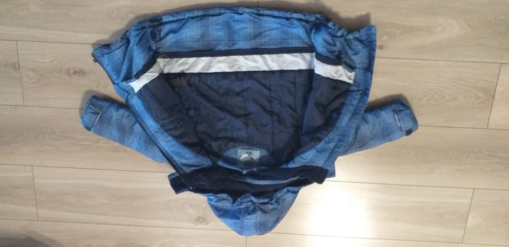 Kurtka zimowa z kapturem, kurtka 116-122