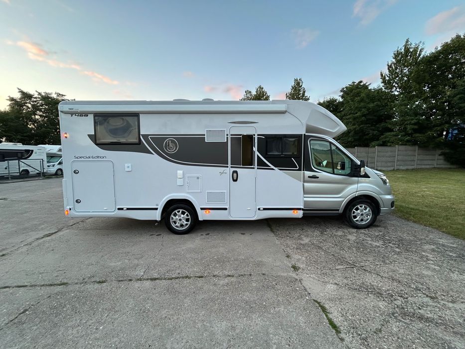 Wynajem Kampera 468 SE Rok 2024, komfortowy, bogato wyposażony, Łódź